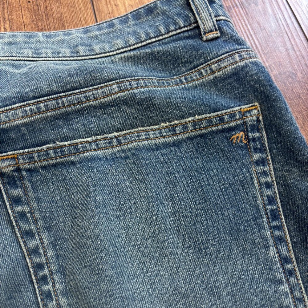 Madewell The Curvy Vintage Flare Jeans High Rise Medium Bouvier Wash Stretch 30 - Picture 6 of 12